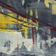 Tableau contemporain Golden Gate