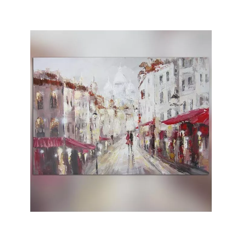 Peinture Montmartre 120 x 80 : Wikao, maison et design