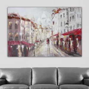 Peinture Montmartre 120 x 80 : Wikao, maison et design