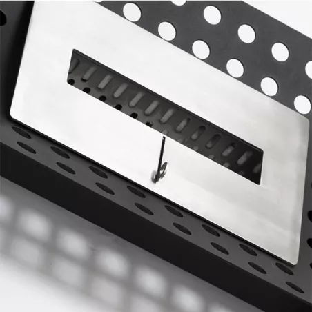 Ada XL staande haard of inzethaard: Wikao Kleur Zwart