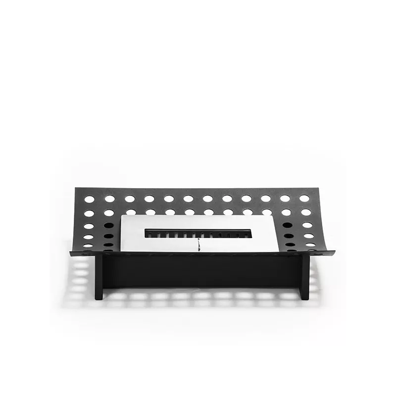 Cheminée à poser au sol ou en insert Ada XL : Wikao Couleur Noir