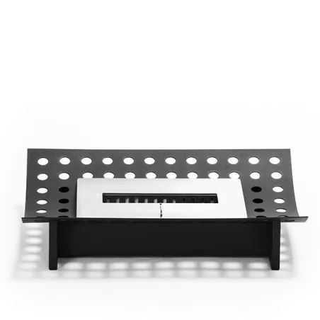 Cheminée à poser au sol ou en insert Ada XL : Wikao Couleur Noir