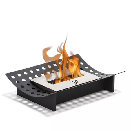 Ada XL staande haard of inzethaard: Wikao Kleur Zwart