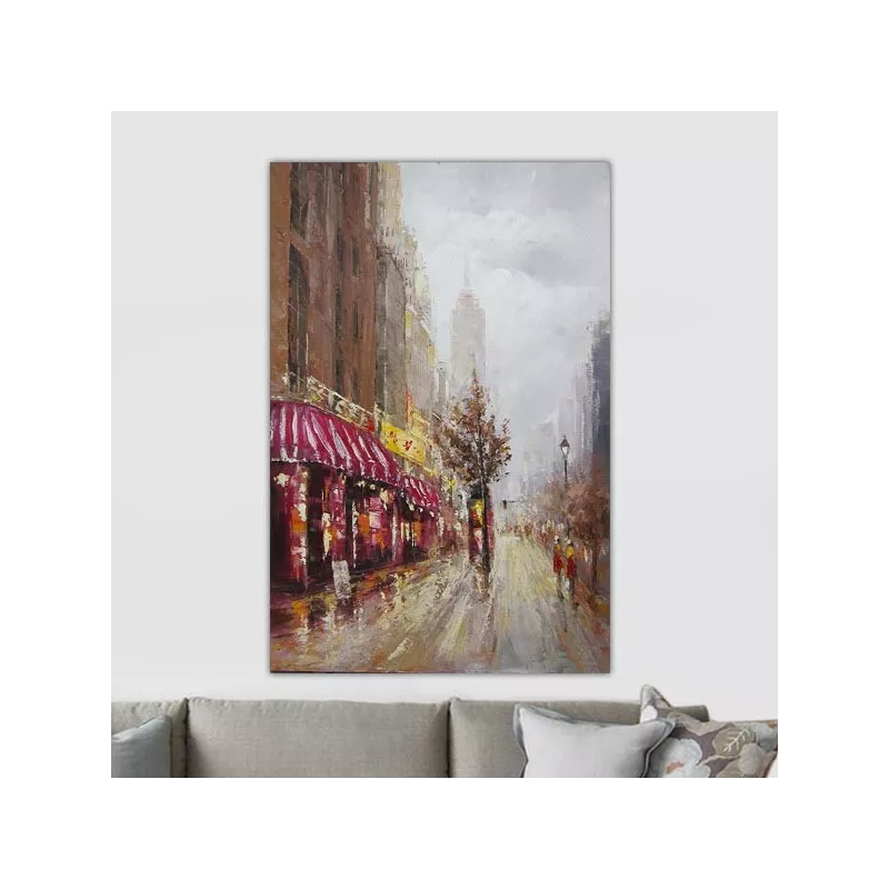 Tableau contemporain New-York 180 x 120