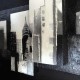 Toile 3D New York noir et blanc