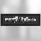 Toile 3D New York noir et blanc
