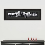 Toile 3D New York noir et blanc
