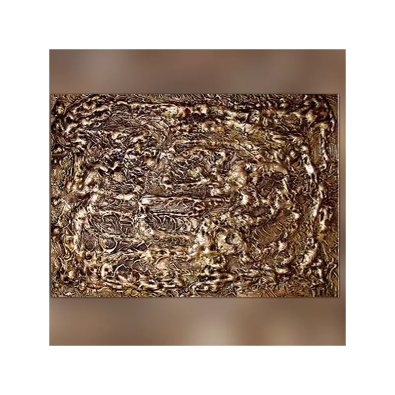 Tableau bronze, panneau décoratif 60x80 cm