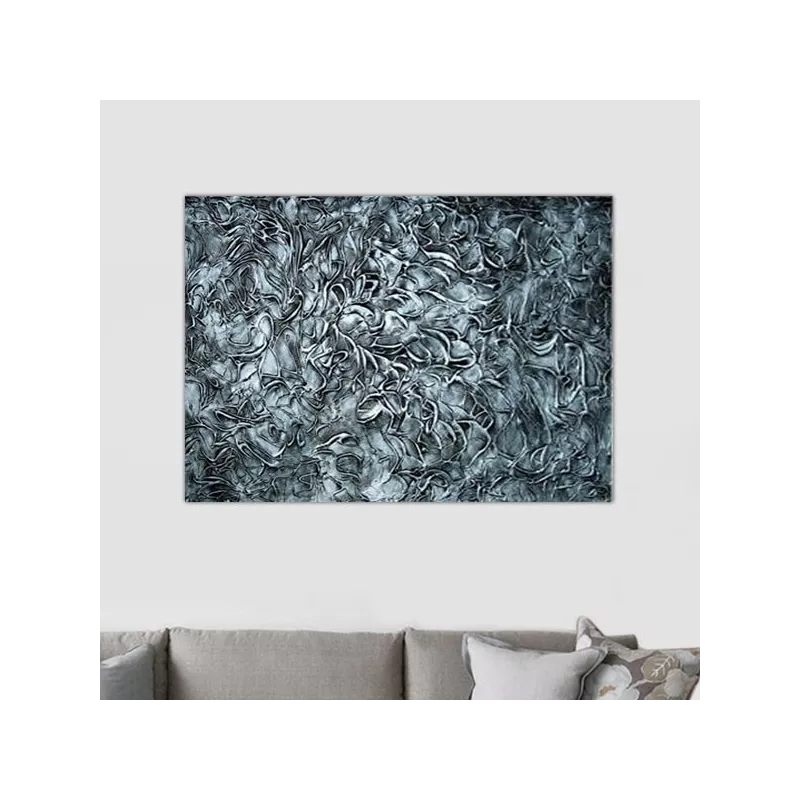 Silverrelieffärg, silverduk 60x90 cm