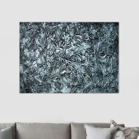 Silverrelieffärg, silverduk 60x90 cm