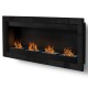Cheminée éthanol Sevenfire inox 4 brûleur