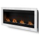 Cheminée éthanol Sevenfire inox 4 brûleur