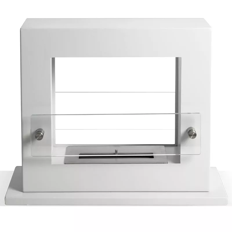 Zenith Smart freestanding fireplace Colour White