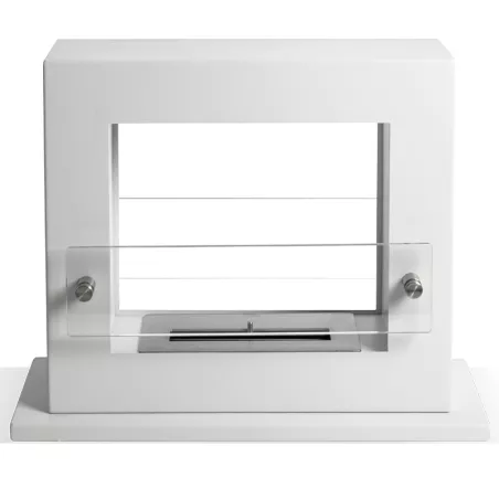 Zenith Smart freestanding fireplace Colour White