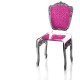 Chaise transparente Baroque