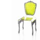 Chaise transparente Baroque