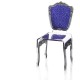 Chaise transparente Baroque