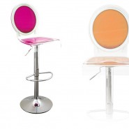 Tabouret transparent Sixteen