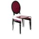 Chaise transparente Sixteen
