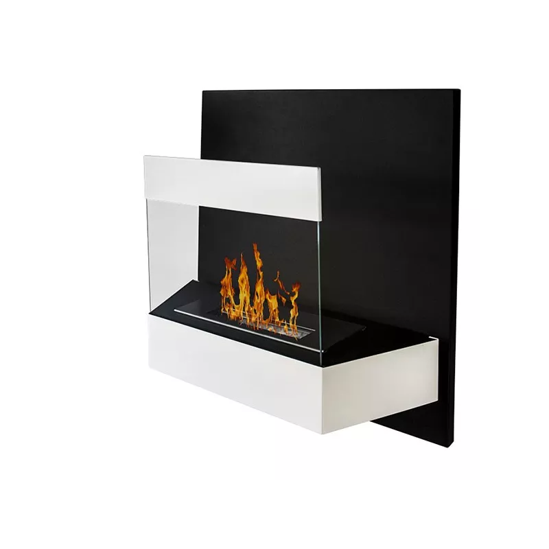 white ethanol fireplace Kaleos