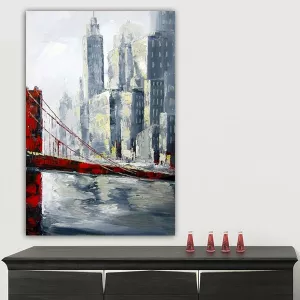 Tableau urbain golden gate bridge 120 x 180