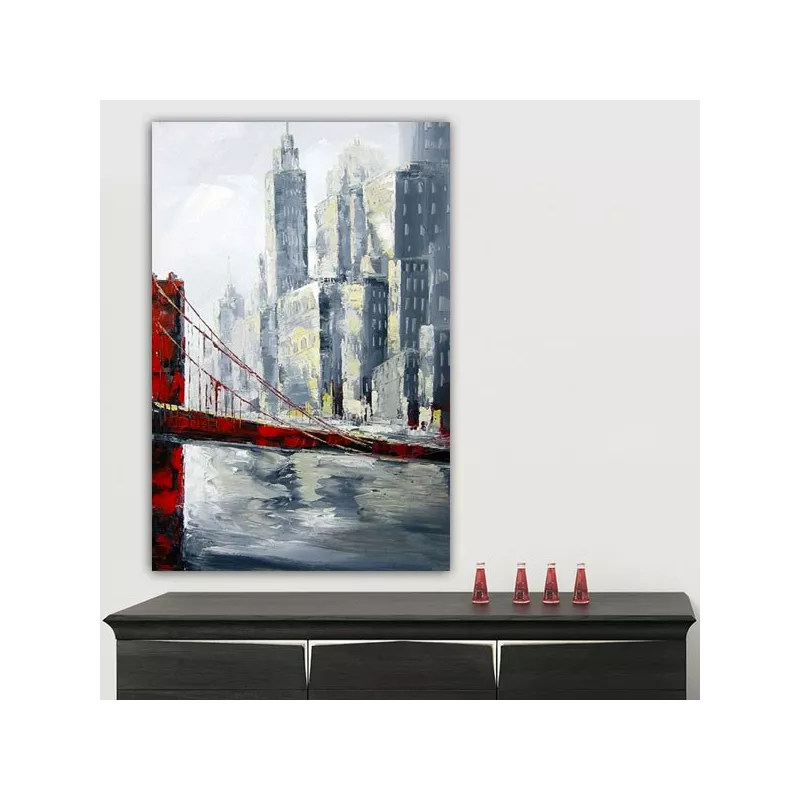 Tableau urbain golden gate bridge 120 x 180