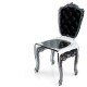 Chaise transparente Capiton