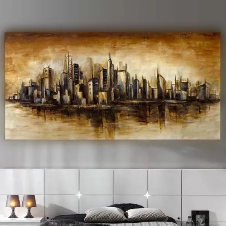 Peinture NY Manhattan 153 x 77 x 5 cm