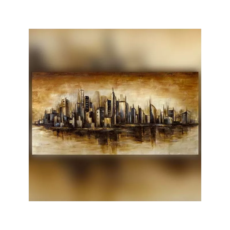 Peinture NY Manhattan 153 x 77 x 5 cm