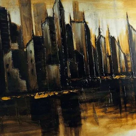 Peinture NY Manhattan 153 x 77 x 5 cm