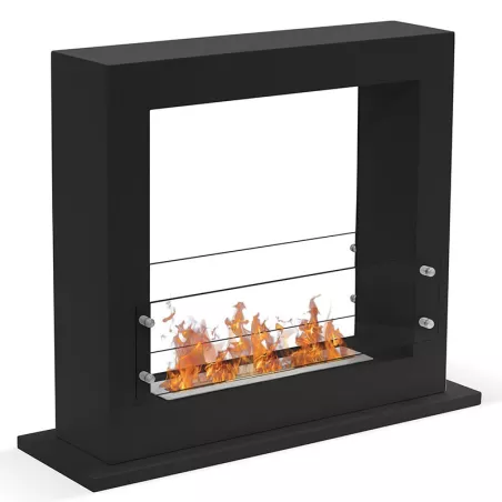Zenith XL vrijstaande haard, 6 kW verwarmingscapaciteit Kleur Zwart Grootte 1 brander