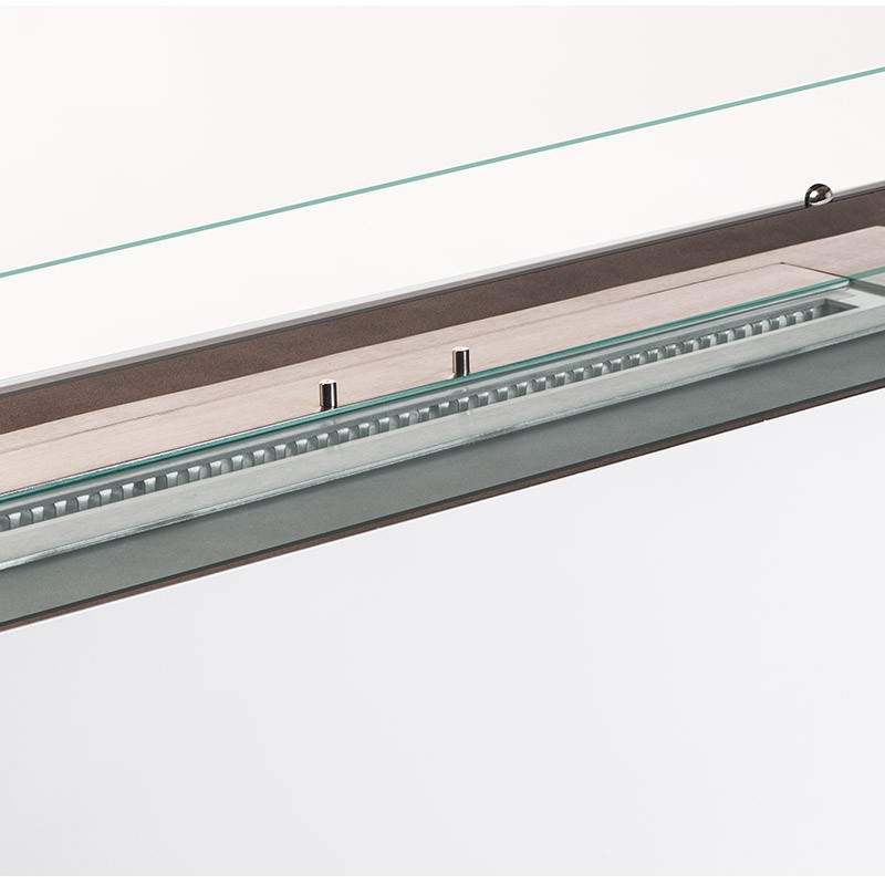 Cheminée de sol design 7.5 kW Andromède