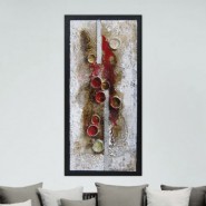 Toile abstraite Cylindre