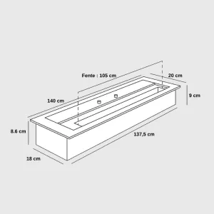 Insert 140 cm