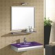 Lavabo en verre couleur prune Emerald