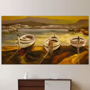 Peinture de marine, 80x200 cm