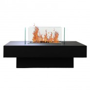 Table basse Milena avec bruleur bio-éthanol