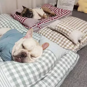 Cama para animais de estimação 100x68x8 cm - Cesto macio