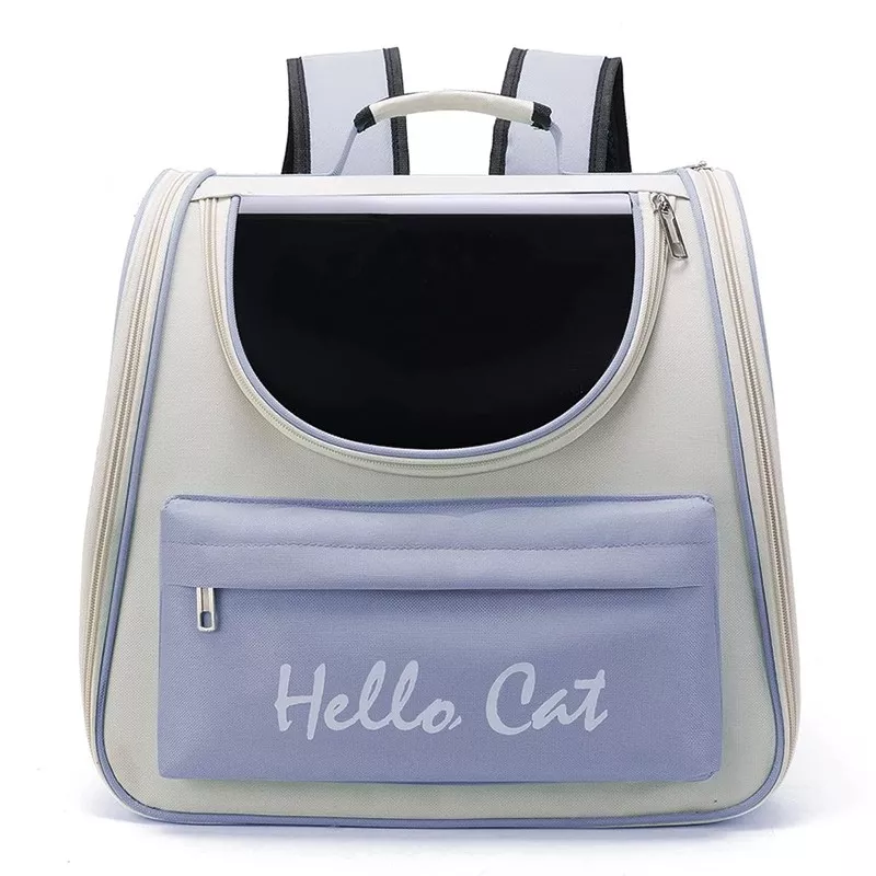 Sac de transport pour animaux de compagnie, caisse de transport Couleur Bleu