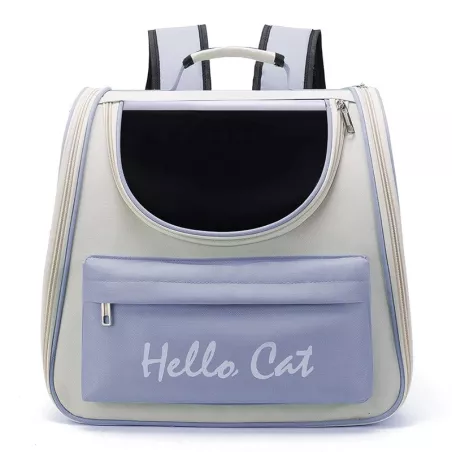 Bolsa de transporte para mascotas, jaula de transporte Color Azul