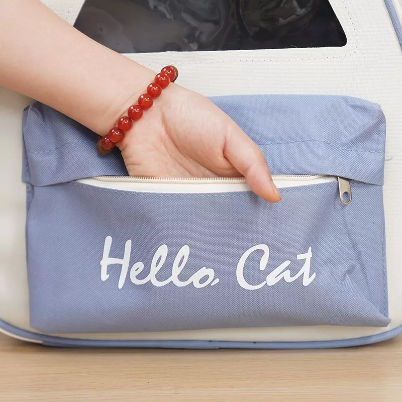 Borsa da viaggio per animali domestici - Custodia da trasporto Colore Blu