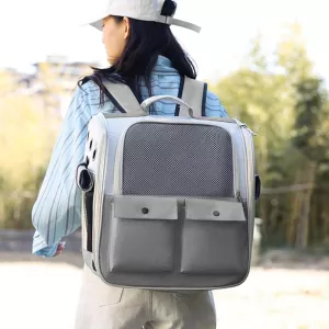 Mochila para mascotas, transporte práctico