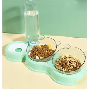 Comedouro para comida e água - Distribuidor automático