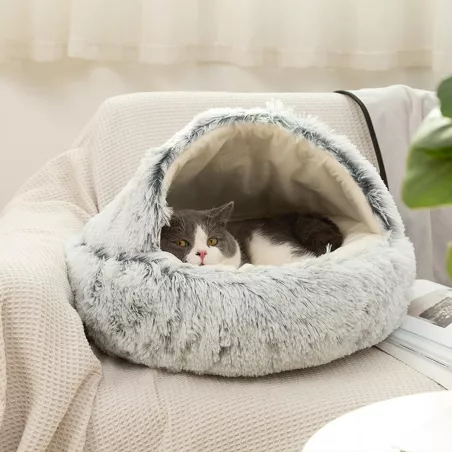 Cama redonda para gatos e cães pequenos
