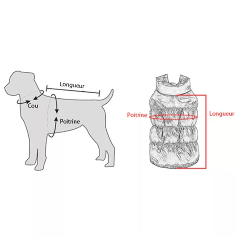 Pull de Noël pour chien - Vêtement festif Taille L