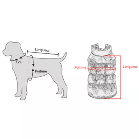 Jersey de Navidad para perros - Ropa festiva Tamaño L