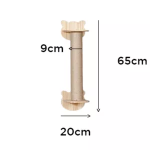 Árvore de parede para gatos