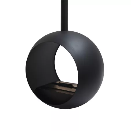 Cheminée éthanol Cento suspendue – Design rond 3 kW