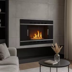 Cheminée éthanol Potenza encastrable - 3 kW