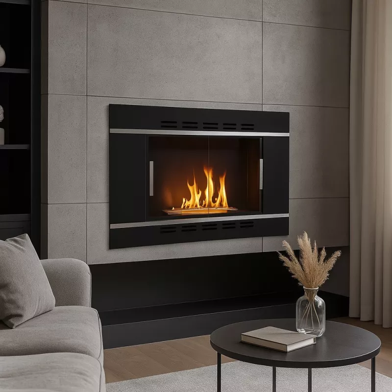 Cheminée éthanol Potenza encastrable - 3 kW